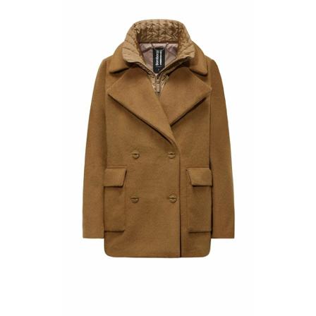 BomBoogie, Double-Breasted Coats Brązowy, Kobieta, Rozmiar: M