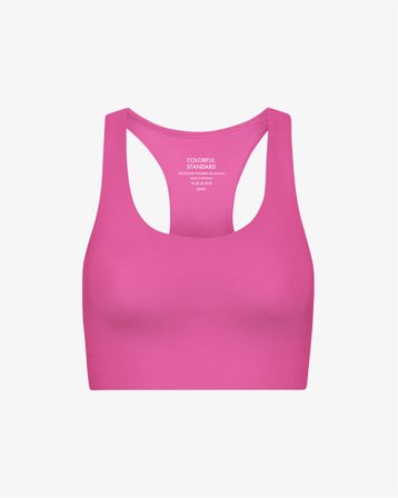 Active Cropped Bra - Bubblegum Pink - Female - XL