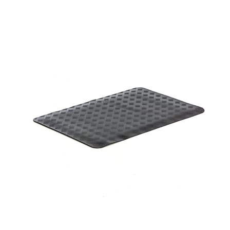 Arbeitsplatzmatte STRONG, Meterware, B 700 mm, Nitrilgummi schwarz