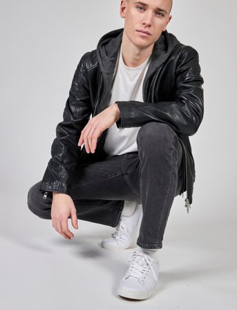 Jofama Tom Hooded Racer - Black - 58