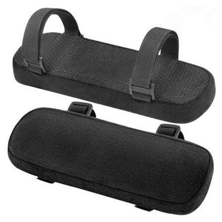 Ergonomiska Armstödskuddar i Memory Foam för Kontorsstol 2st Mjuka Bekväma Stolsarmbågsstöd