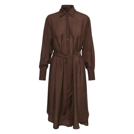 Inwear - Klänningar - Brun - Dam - Storlek: 2xl, Dam, Storlek: 2XL