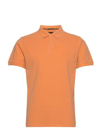 G/D Superflex Polo Piqué Polos Short-sleeved Oransje Lindbergh*Betinget Tilbud