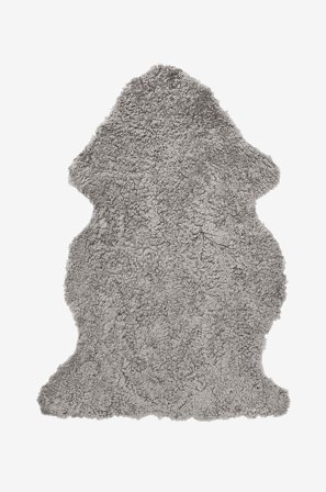 Skinnwille - Fårskinnsfäll Curly - Grå - Fällar & skinnmattor - Från Homeroom