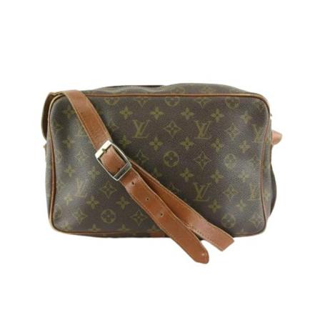 Louis Vuitton Vintage, Pre-owned Canvas louis-vuitton-bags Bruin, Dames, Maat:ONE Size