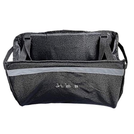 För Brompton/Birdy hopfällbar cykel framväska korg cykelhuvud grönsakskorg cykeltillbehör