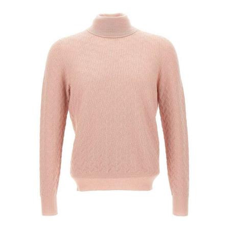 Drumohr Turtlenecks rosa, Herr Stickade tröjor, Herr, Storlek: M