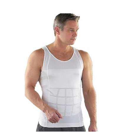 Mænd Korset, Body Slimming Tummy Shaper- Talje Skjorter