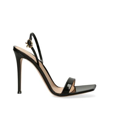 Gianvito Rossi, Sandals Zwart, Dames, Maat:40 EU