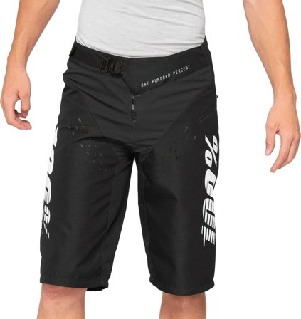 100% Men's R-Core Shorts Men workout shorts Black 32