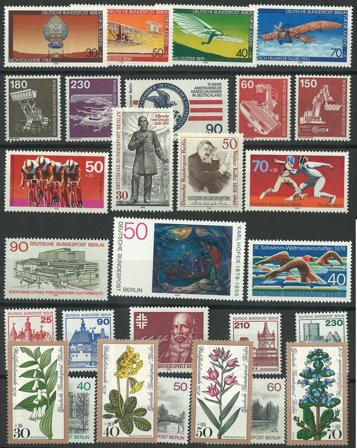 Berlin - Årgang 1978 - Postfrisk