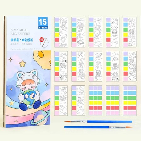 Pocket Akvarel Malebog Graffiti Billedbog 05 05