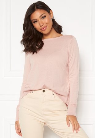 VERO MODA Jennifer LS Open Back Blouse Seipa Rose Klær