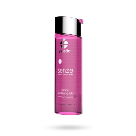 Swede: Senze Ecstatic Massage Oil - Jasmine Ylang Ylang - Vuxen.dk: Erotiske massageolier