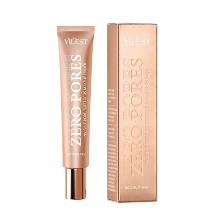 Zero Pore Makeup Primer, 20g Zero Pores Primer, Usynlig Pore Minimizer, Soft Focus Makeup Primer, Fuktighetsgivende Concealer, Naturlig Effekt