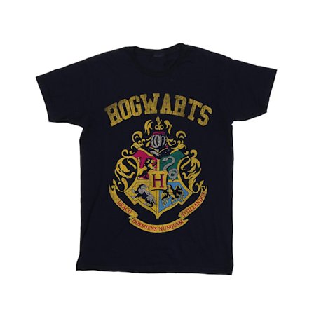 Harry Potter Dam/Damer Hogwarts Varsity Bomull Boyfriend T-Shirt