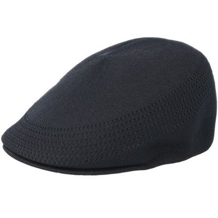 Kangol - Svart flatcap Keps - Tropic 507 Ventair Black Flat Cap @ Hatstore