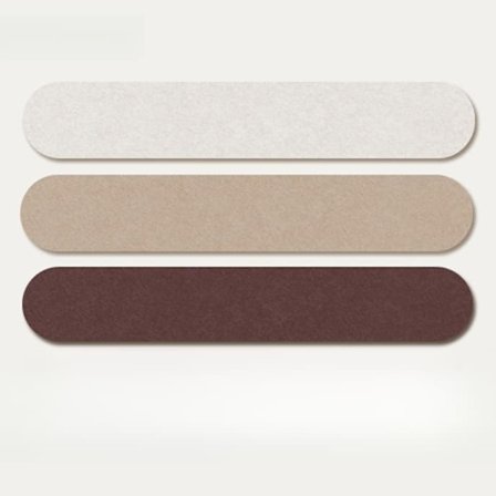 Selvklebende filt oppslagstavle veggpanel – 3/4 stk filt oppslagstavle for foto & nøkler_TF_TF