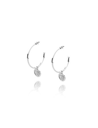 Mockberg | Brave Earrings Silver | ONE SIZE