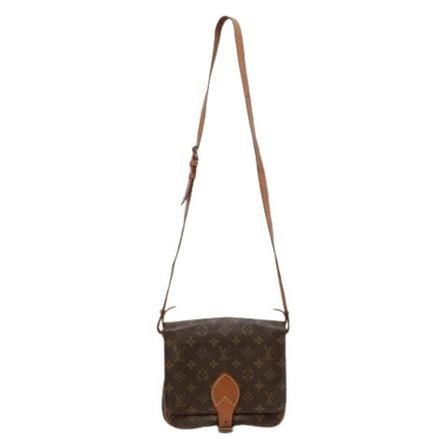 Louis Vuitton Vintage, Pre-owned Canvas louis-vuitton-bags Bruin, Dames, Maat:ONE Size