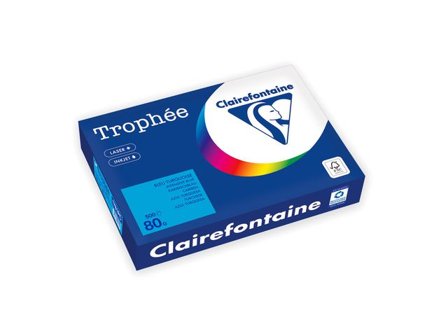 Clairefontaine Kop.ppr A4 80G djupblå 500/fp - Lyreco - Kontorspapper - Specialpapper - Färgat - A4