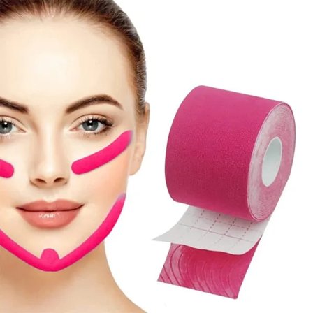 2 kpl Kasvojenhoitorypyt - Monitoiminen kasvoteippi 2,5 cm * 5 m