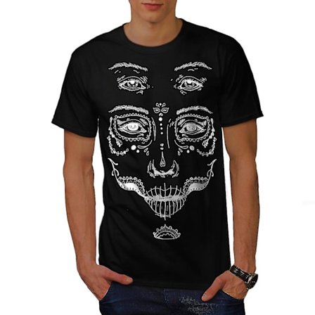Face Snygg Cool Men Blackt-shirt