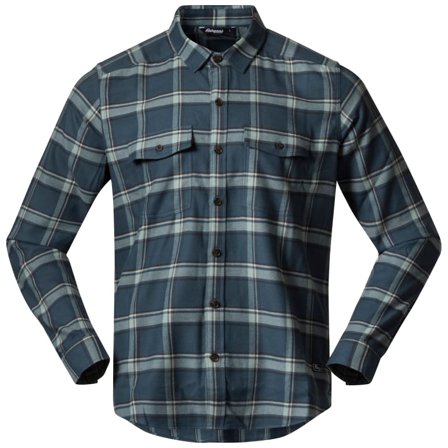 Bergans Men's Tovdal Shirt Men long-sleeved shirts Blue S