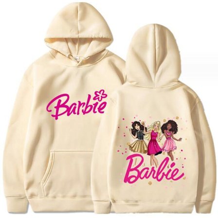 Hooded Sweatshirt med Alfabetiskt Tryck (Unisex)