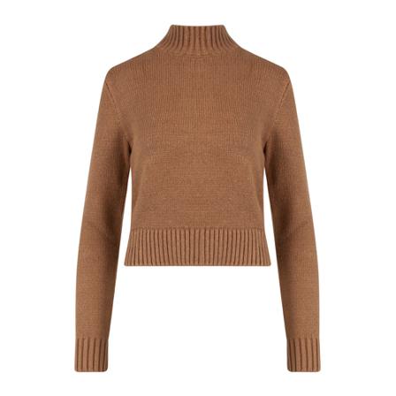 Burberry, Knitwear 8055585 Brązowy, Kobieta, Rozmiar: S