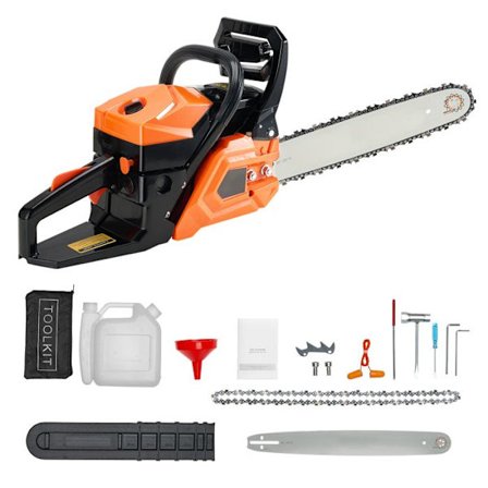 Bensiinitrimmeri 508 mm-Duoku-58 cc 2,0 kW-liukumatonta kahvaa puun leikkaamiseen