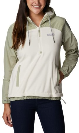 Columbia Montrail Women ́s Ali Peak Overlay Fleece Women long-sleeved sweaters Green S