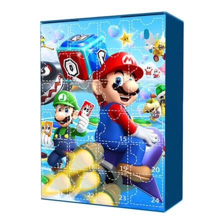 Julekalender med 24 Super Mario Bros.-figurer