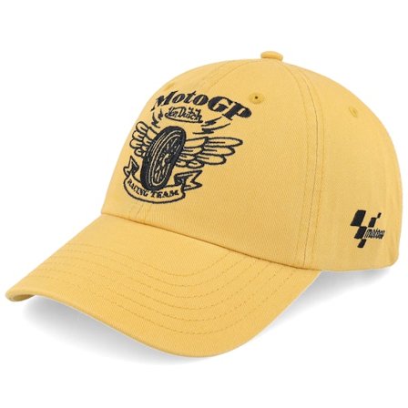 Von Dutch - Žlutá unconstructed Kšiltovka - Patch Yellow Dad Cap @ Hatstore