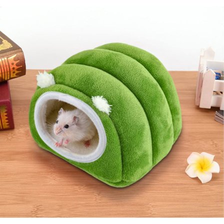 Vinterhus til hamster, kæledyr, hyggelig og varm seng egnet til små