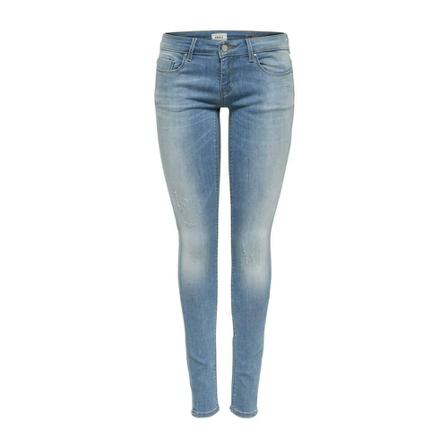 Only Jeans Blå, Dame, Størrelse: W26 L32