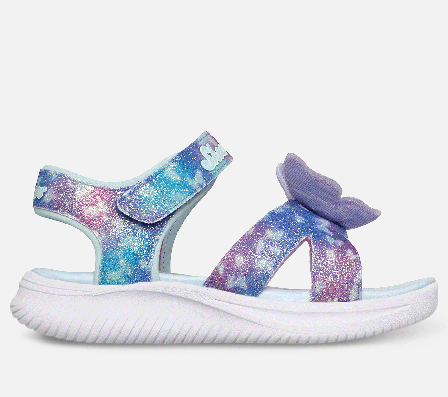 Skechers, Jumpsters Sandal – Butterfly Brights, 30, Blå, Pige