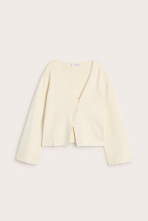 Kappahl | Strikket cardigan | Offwhite