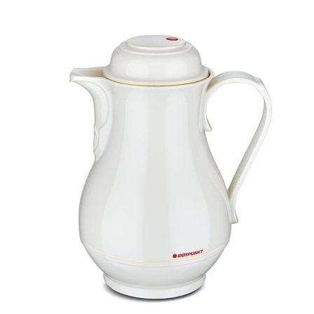 Termoskanna ROTPUNKT 330 glasinsats l 1 IVORY