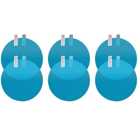 Bil Bakspejl Beskyttende Film Anti-Tåge Regn Vindue Transparent Regnfast Bakspejl Beskyttende Film