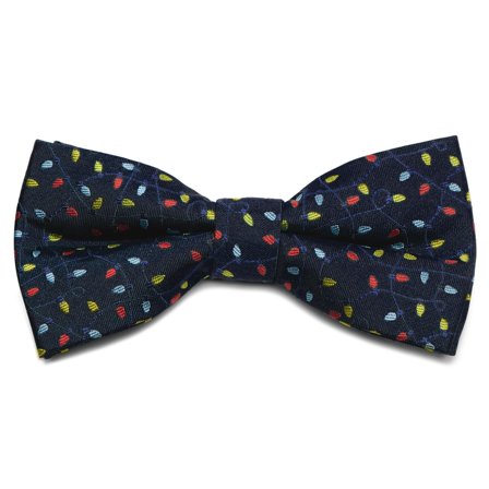 Marineblå Butterfly m. Julelys til mænd - Bundne butterflies