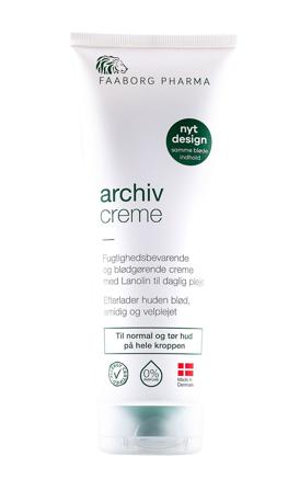 Faaborg Pharma Archiv Creme 250 ml, Skincare, Dermatologisk- & SpecialSkincare, Kropspleje