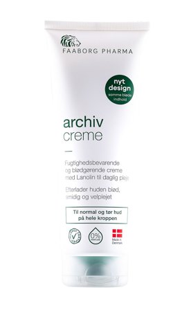 Faaborg Pharma Archiv Creme 250 ml, Skincare, Kropspleje, Bodylotion