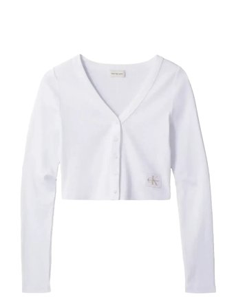 Calvin Klein Jeans | Ls Woven Label 2X2 Baby Rib Card | M