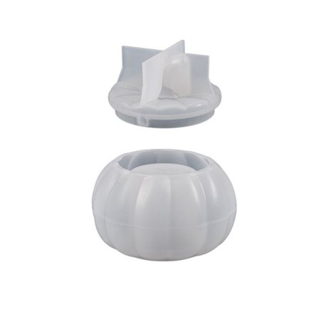 Græskarkrukke og låg Form Græskar urtepotte opbevaringsboks