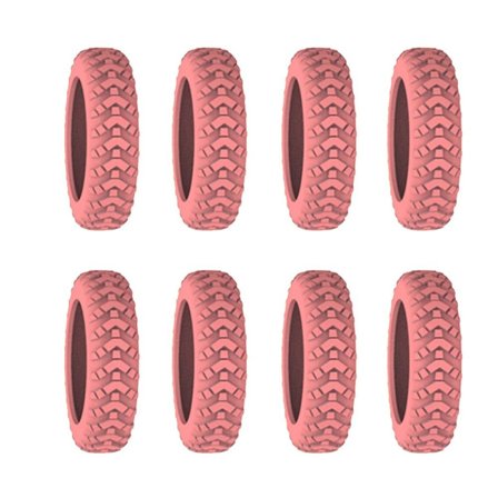 8 STK/Sæt Rejse Bagage Caster Sko Kuffert Hjul Beskyttelse