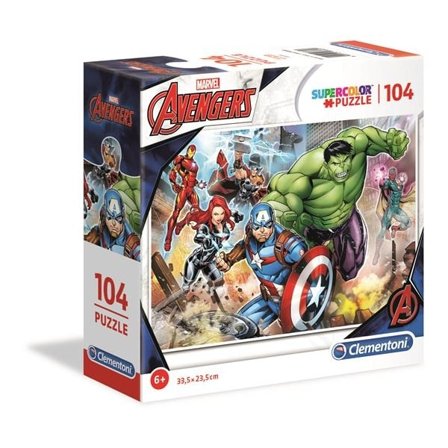 Pussel SQUARE 104 bitar - Avengers