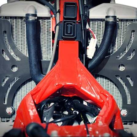 Kühlerstützen AXP - Beta RR 350 EFI 4T 2014-2014