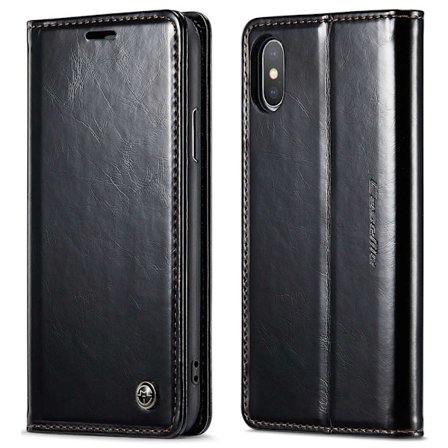 CaseMe lent iPhone Xs / iPhone X fodral - Svart