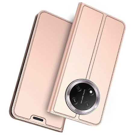 Telefondeksel i lær for Honor Magic7 Lite 5G/X9c 5G/X60 Pro 5G Kortholderstativ Magnetisk lukking